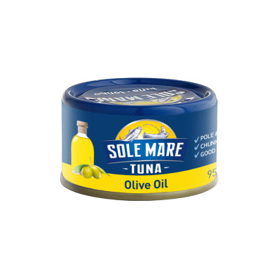 Canned Tuna, Sole Mare Tuna in Olive Oil 95gm