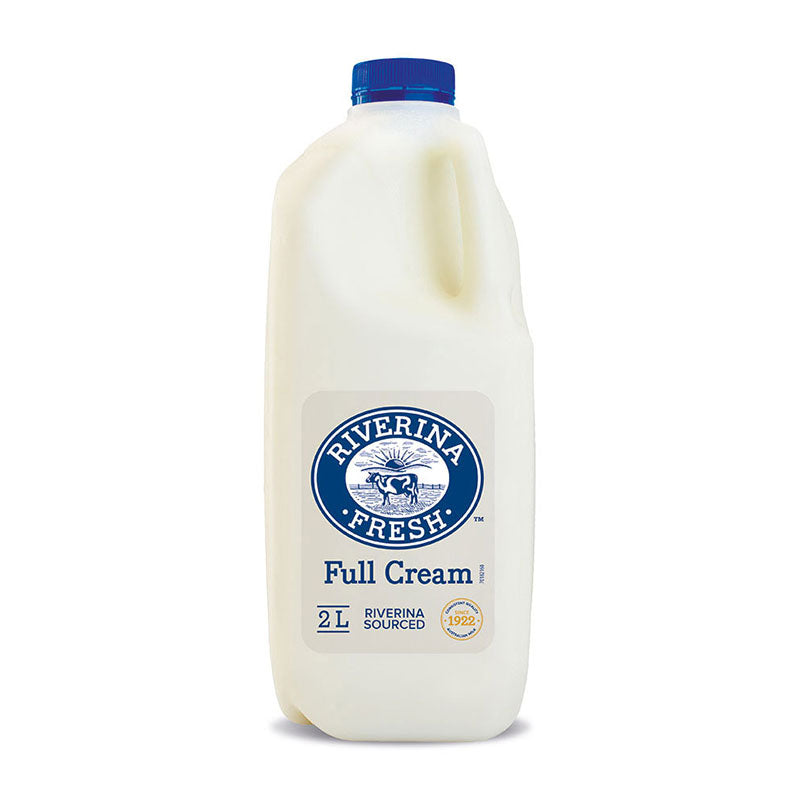Milk, Riverina Full Cream 2Lt