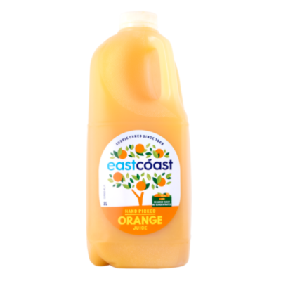Juice, Eastcoast Fresh Orange 2Lt