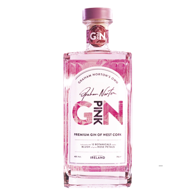 Gin, Graham Norton's Own Pink Gin (Ireland) 40% 700mL