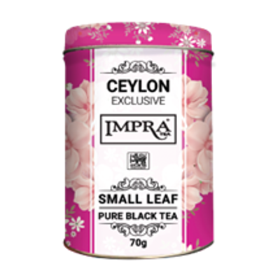 Tea, Black, Ceylon Exclusive Small Leaf, Caddy Tin 70g