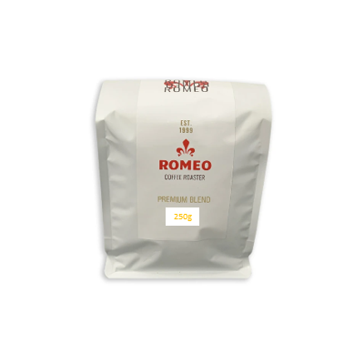 Coffee Beans, Romeo Coffee Roasters, Premium Blend 250g