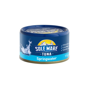 Canned Tuna, Sole Mare Tuna in Springwater 95gm