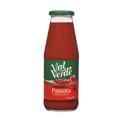 Pasta Sauce, Val Verde Passata Cooking Sauce, 700g